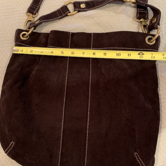 Fossil Shoulder Bag in Chocolate Brown - Picture 3 of 8
